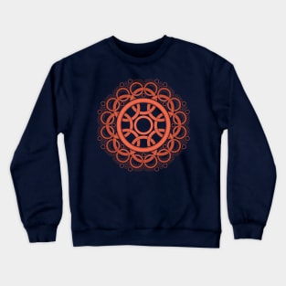 Controller Mandala: Circle Crewneck Sweatshirt